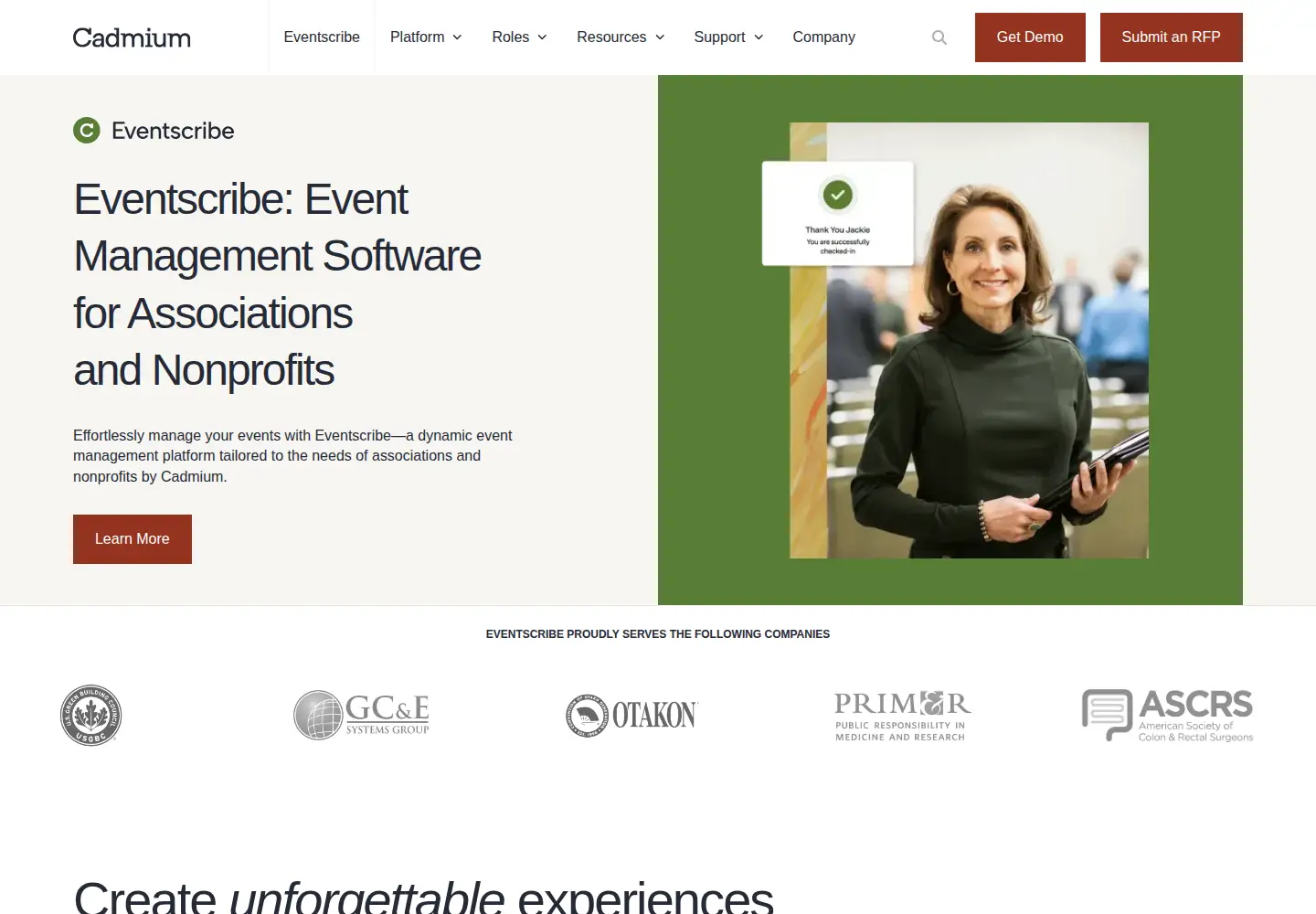 Screenshot of cadmiumcd.com