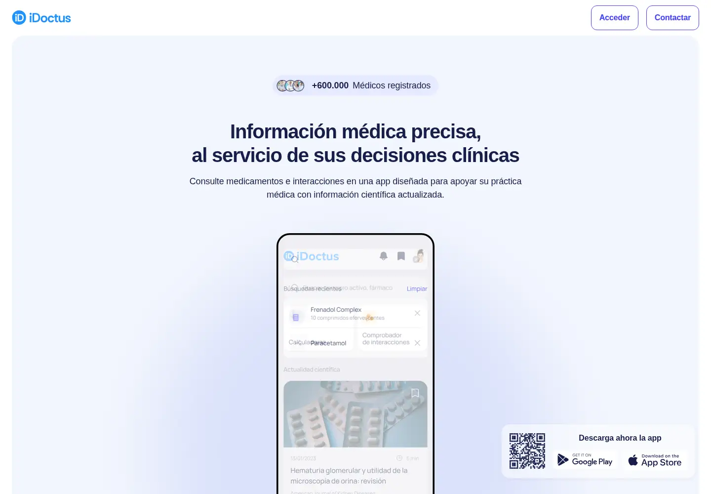 Screenshot of idoctus.com
