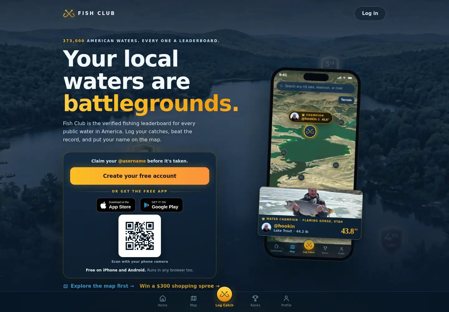 Screenshot of fishclub.com