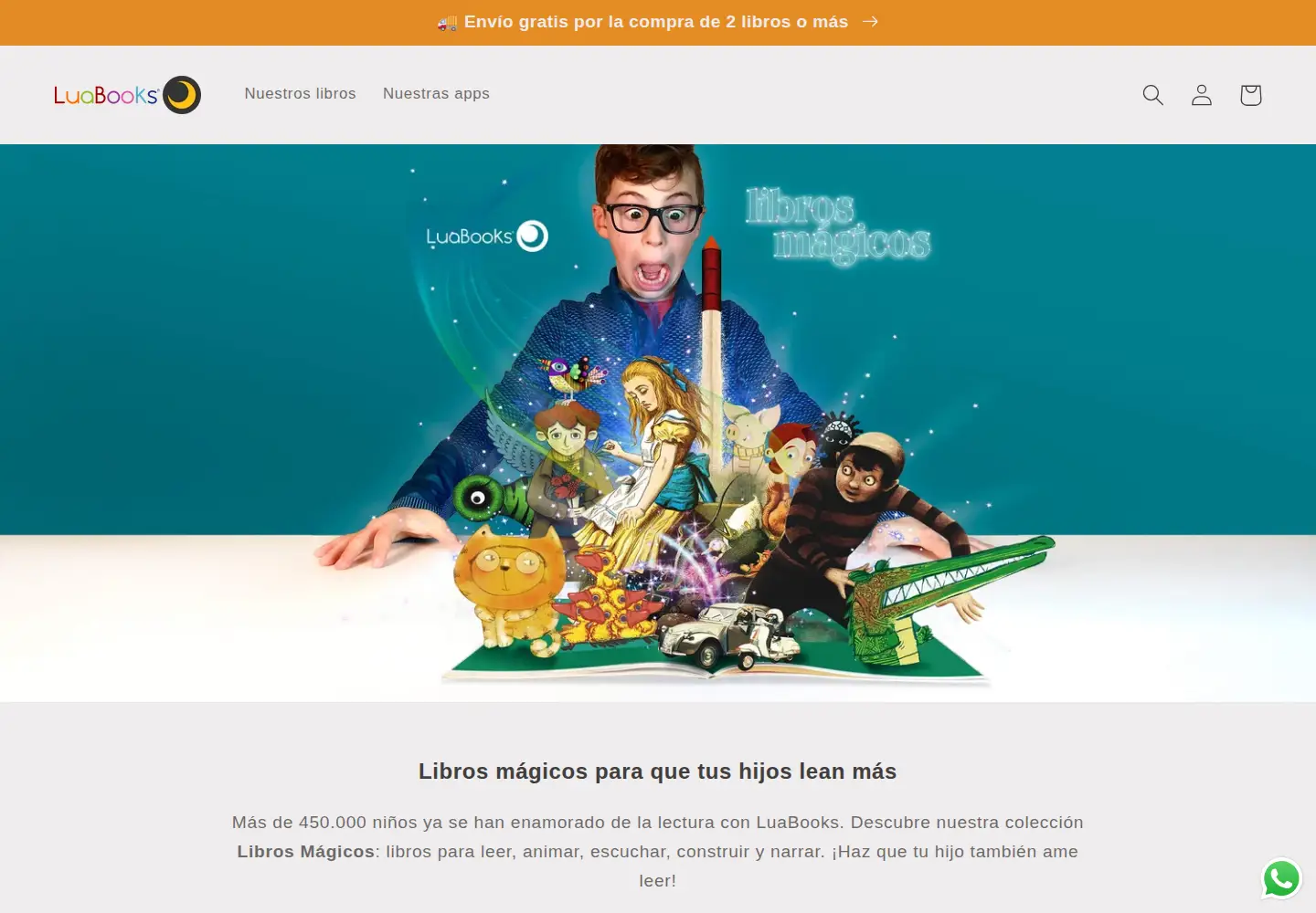 Screenshot of luabooks.com