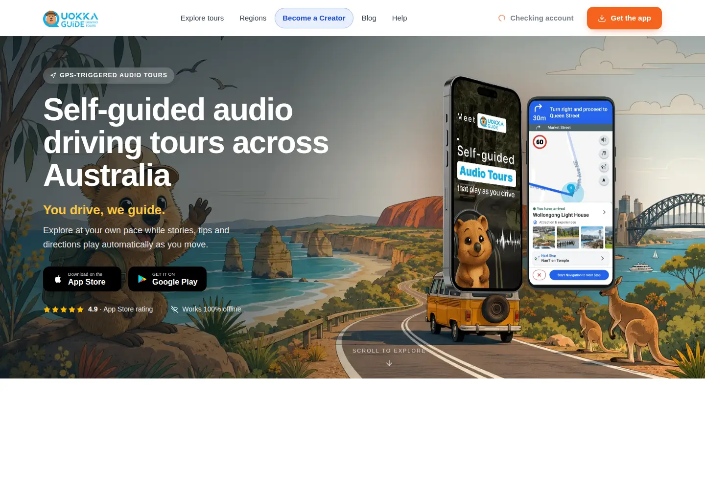 Screenshot of quokkaguide.com