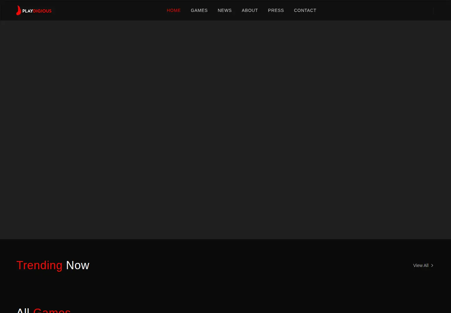 Captured homepage of playdigious.com in the current scan
