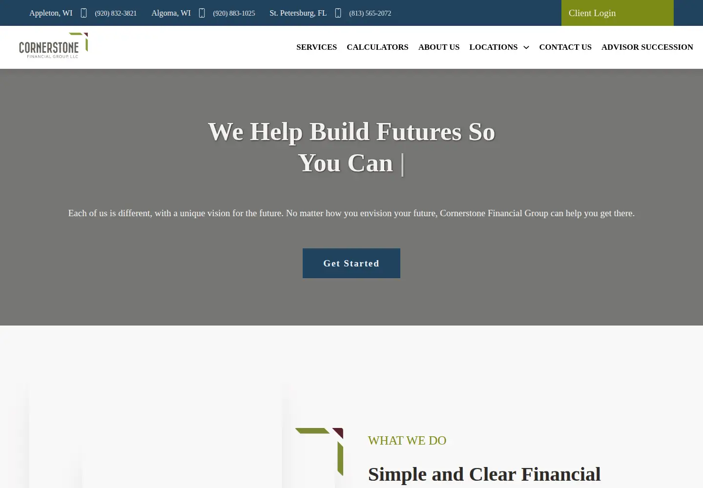 Screenshot of cfgwi.com