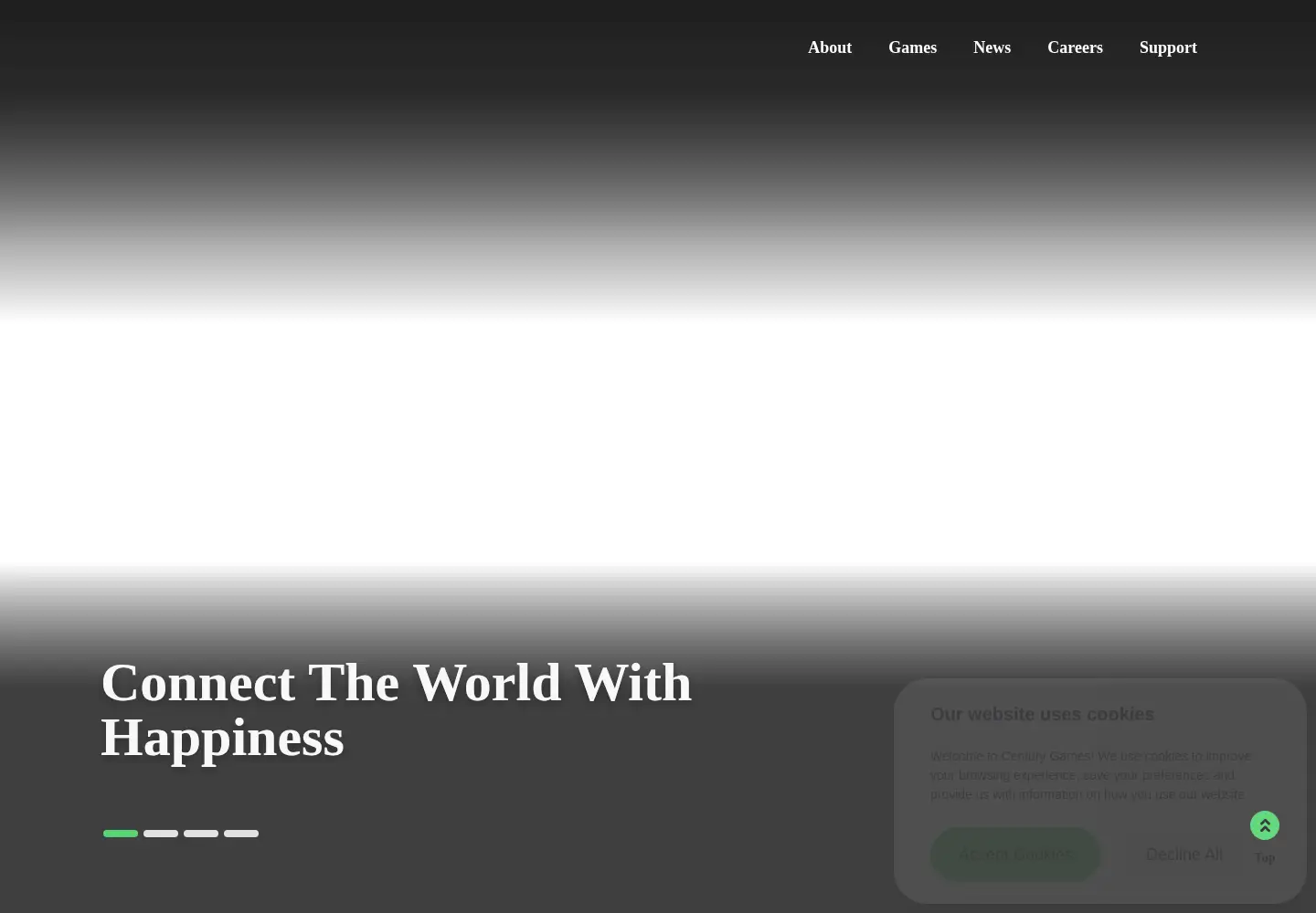 Screenshot of centurygames.com