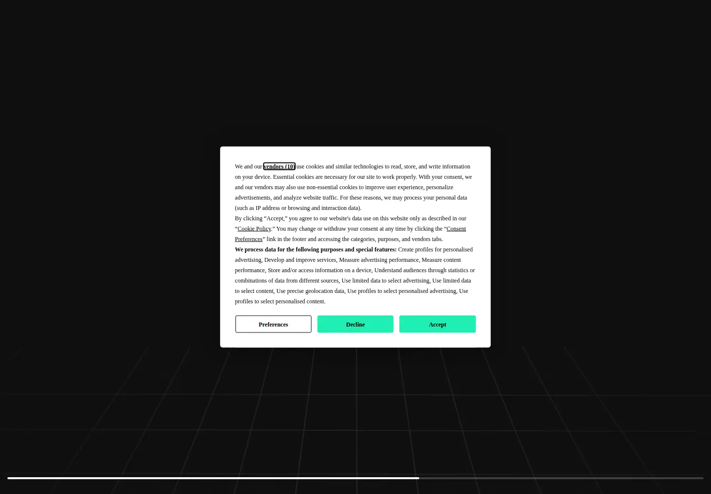 Captured homepage of scorito.com in the current scan