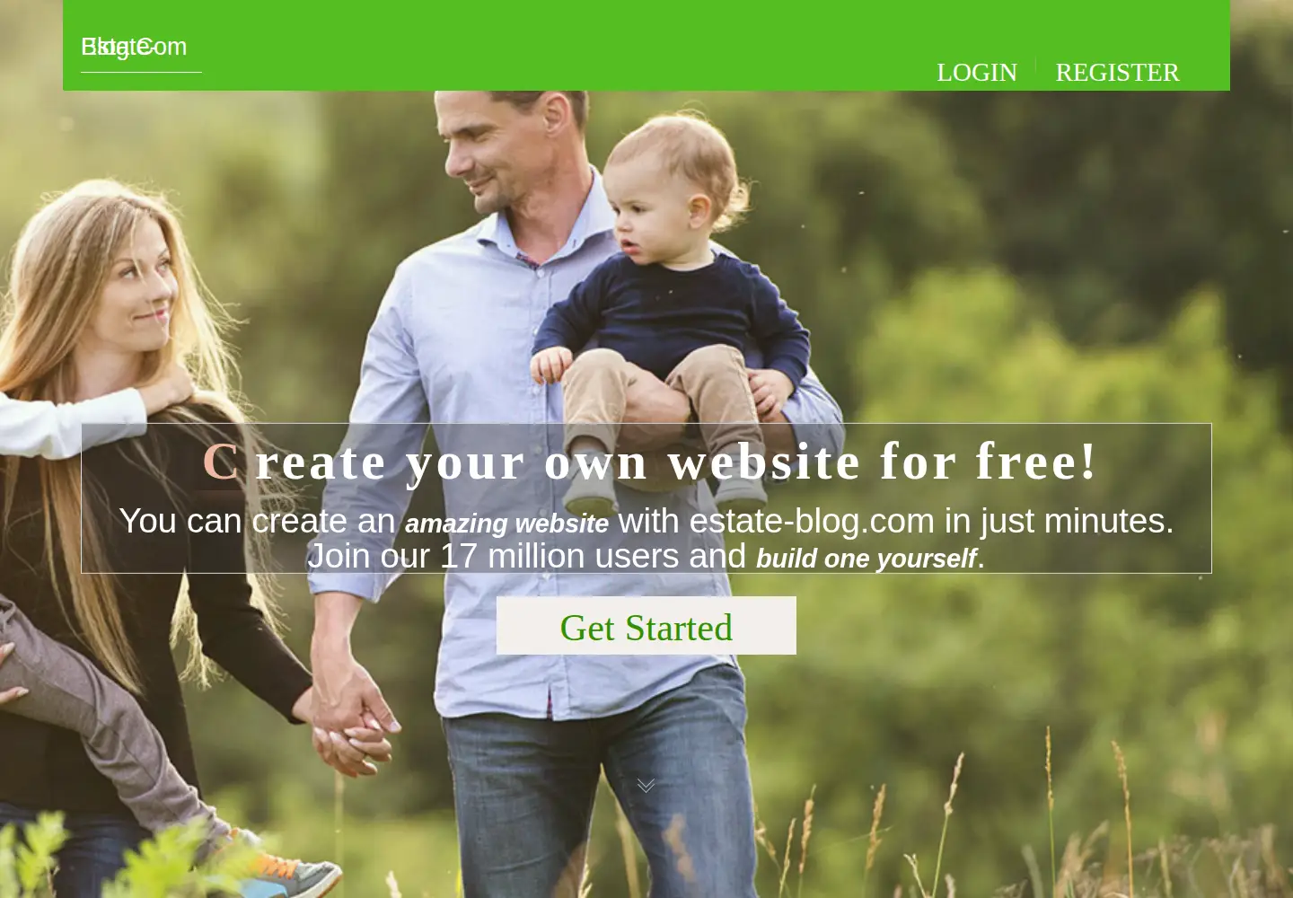 Screenshot of estate-blog.com