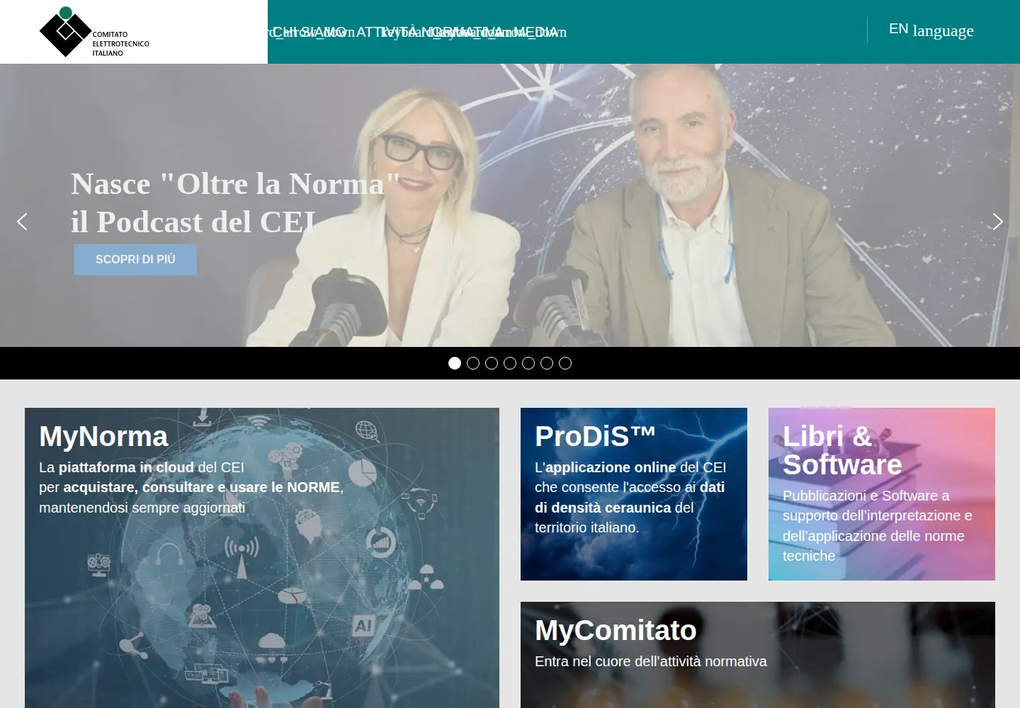 Screenshot of ceinorme.it