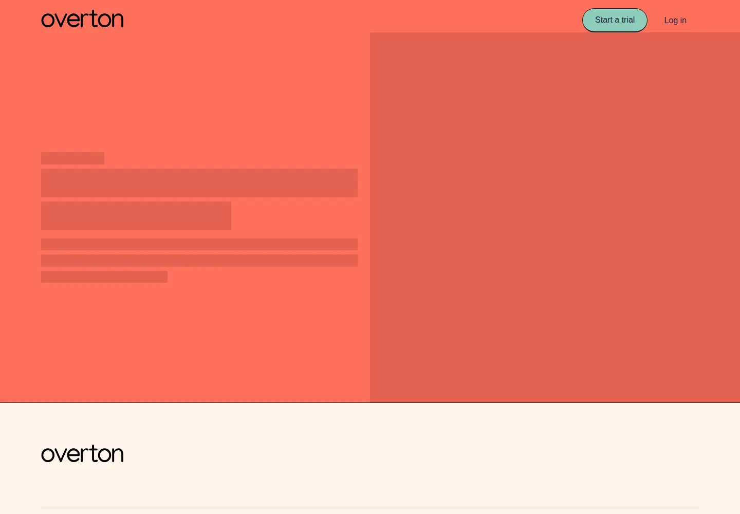 Screenshot of overton.io