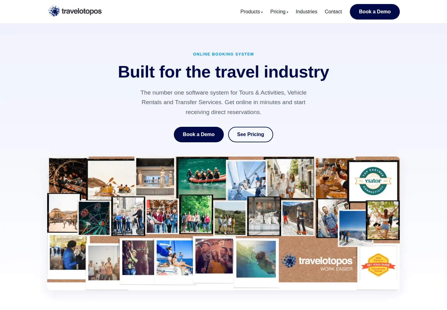 Screenshot of travelotopos.com
