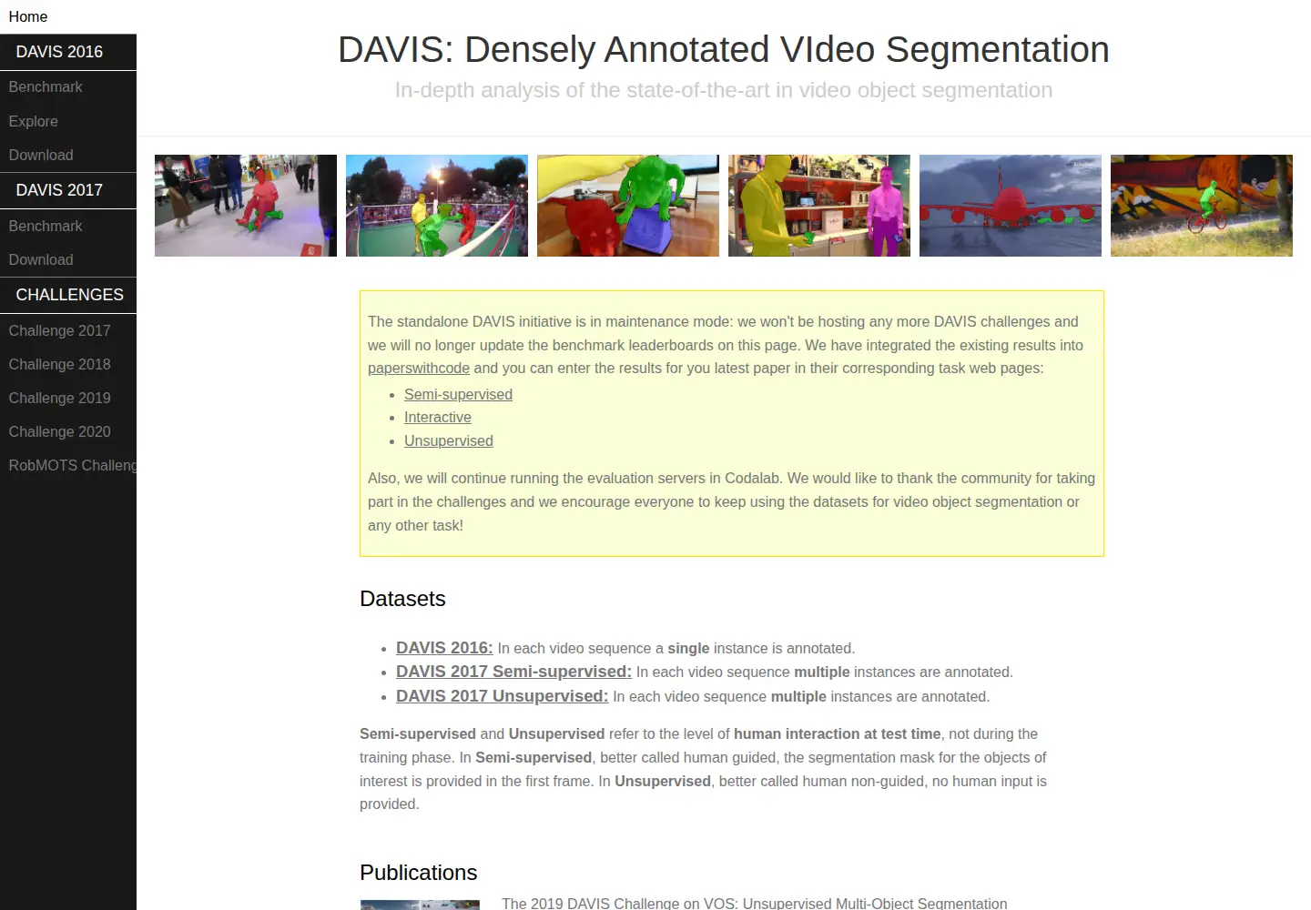 Screenshot of davischallenge.org