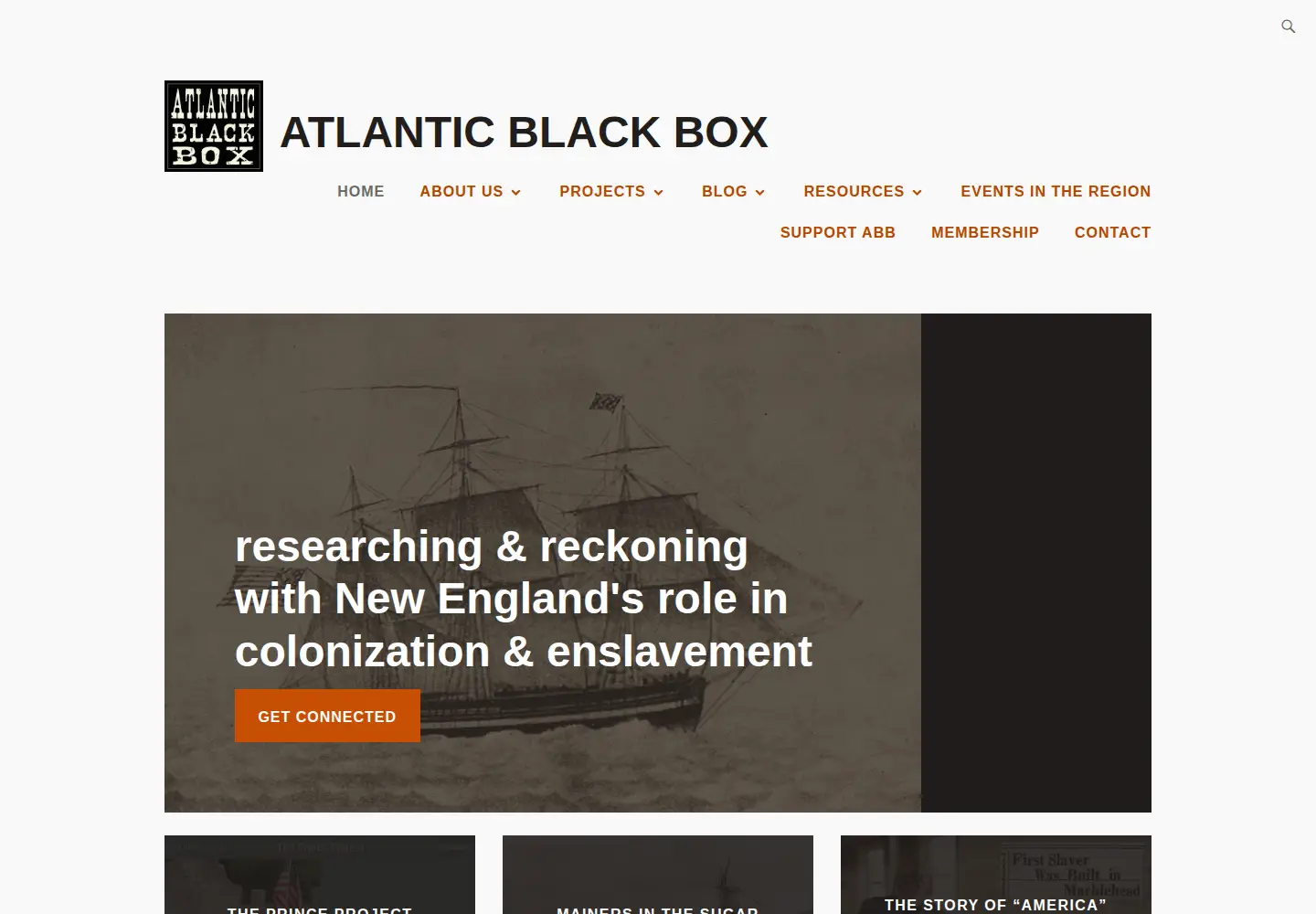 Screenshot of atlanticblackbox.com