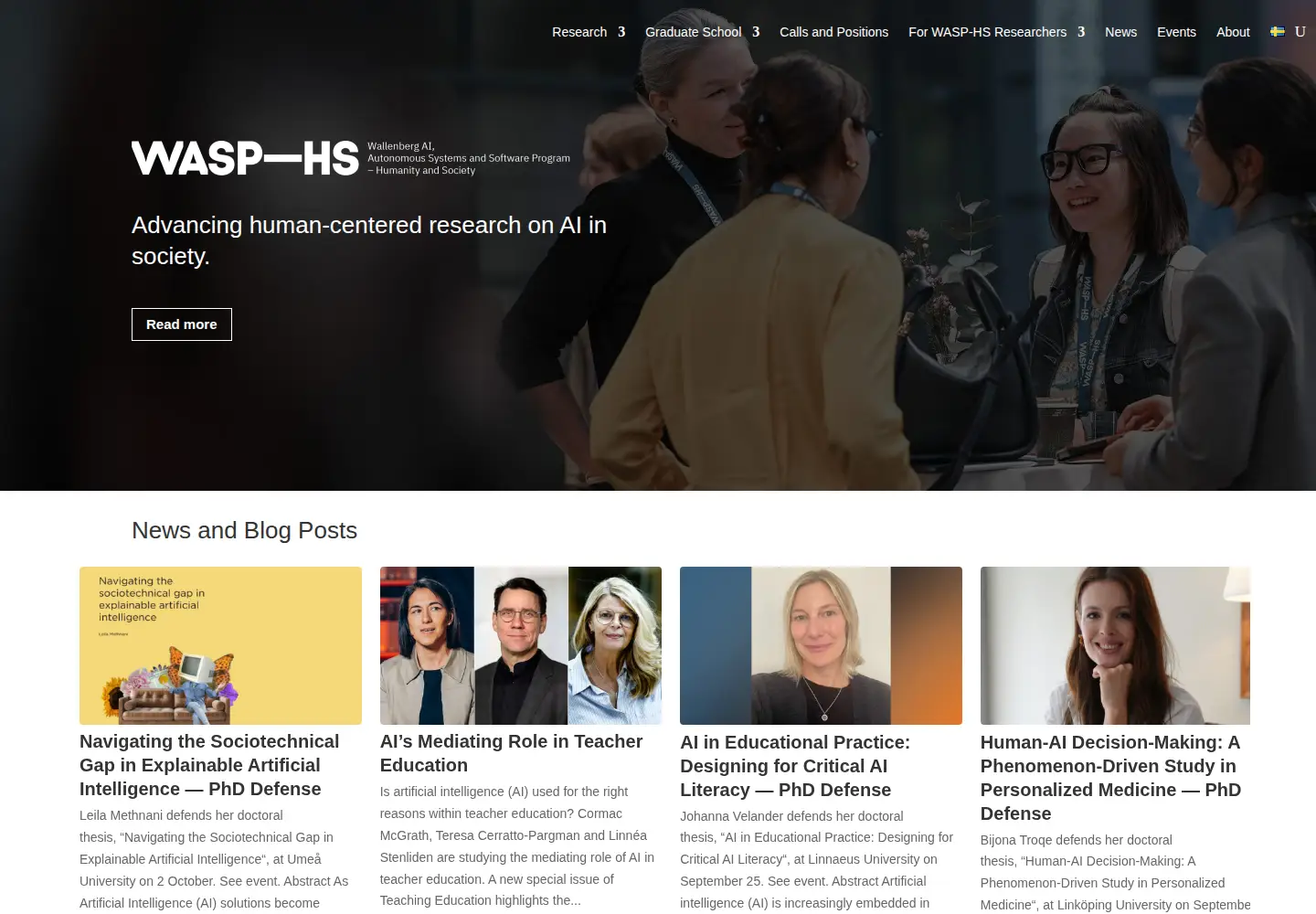 Screenshot of wasp-hs.org