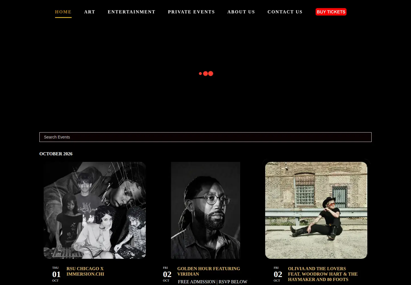 Screenshot of epiphanychi.com