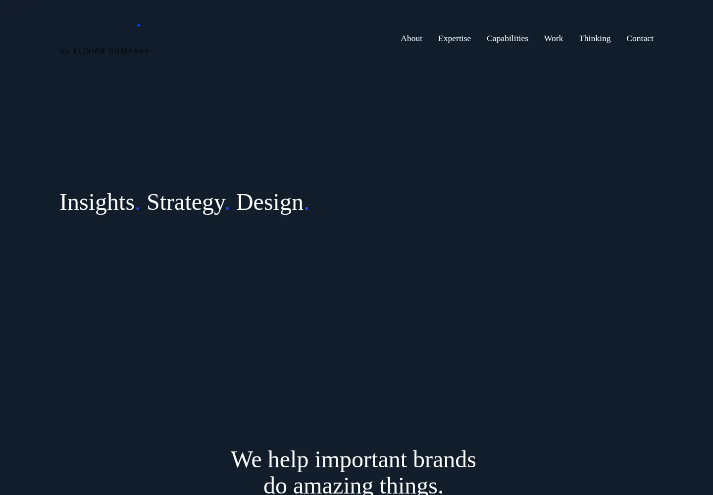 Screenshot of hypothesisgroup.com
