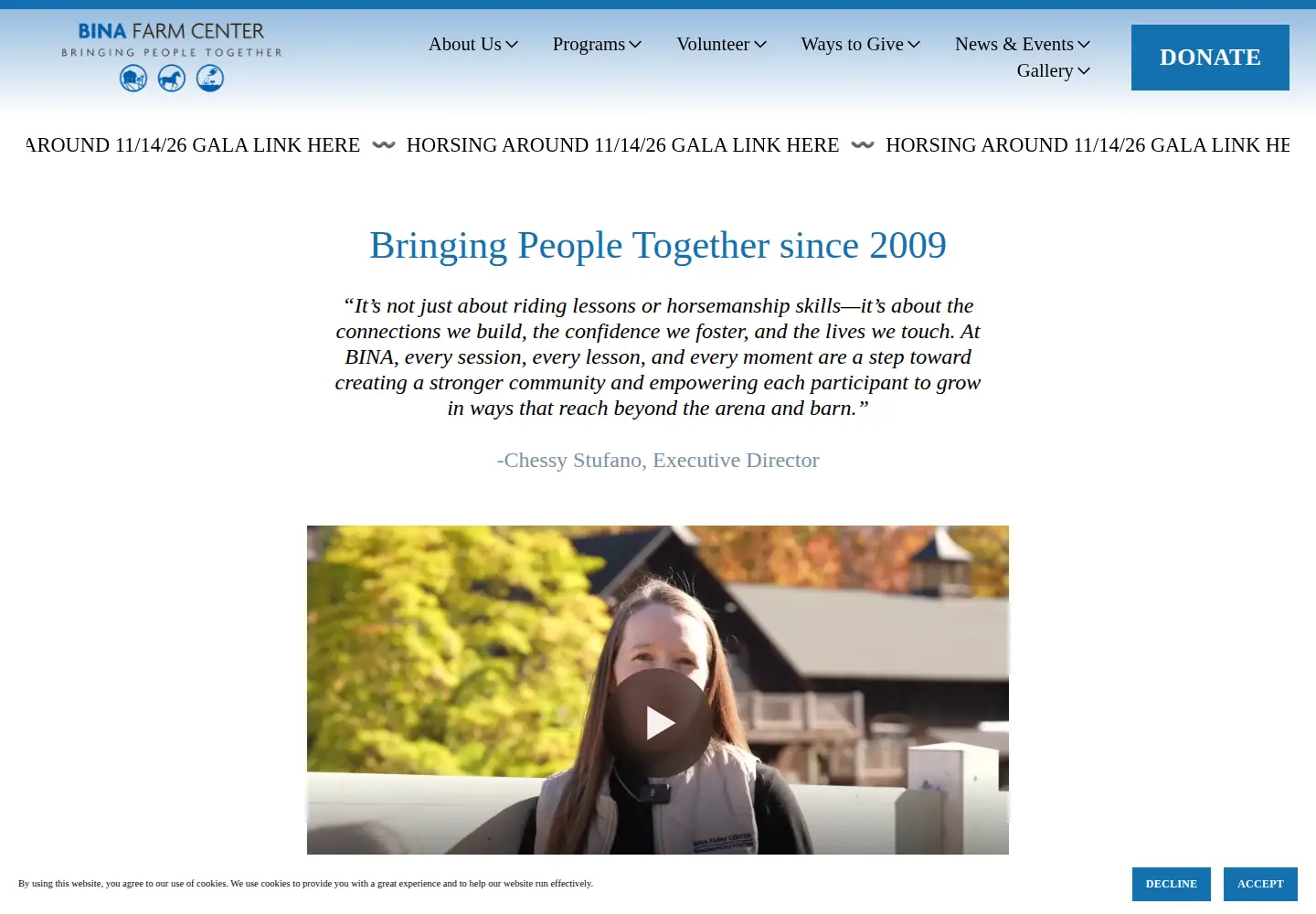 Screenshot of binafarm.org
