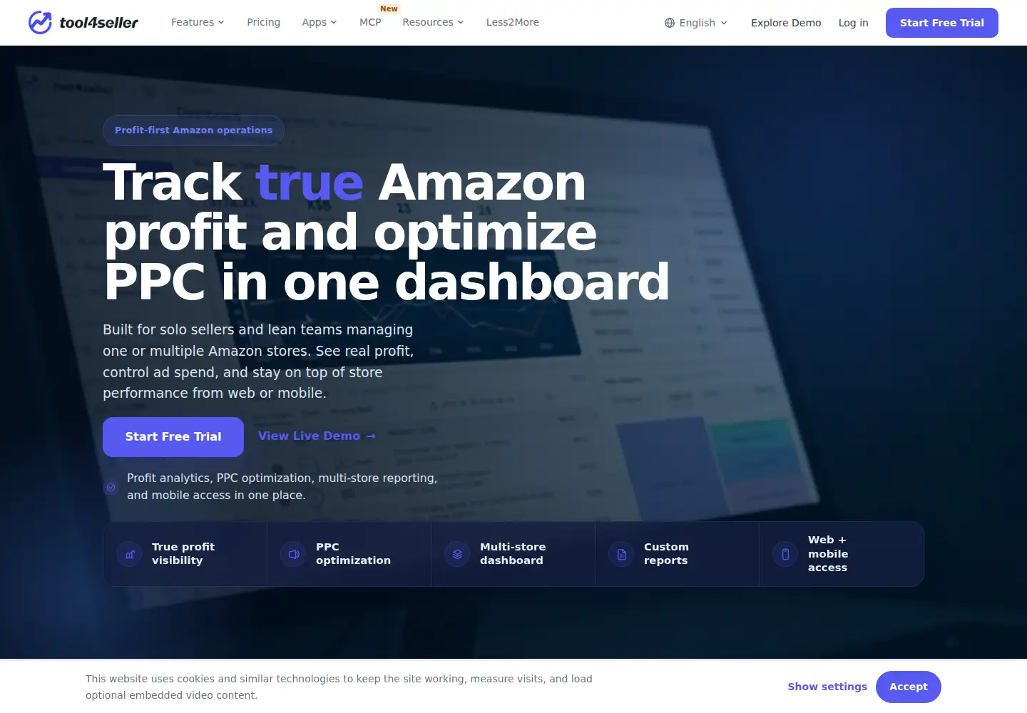 Screenshot of tool4seller.com