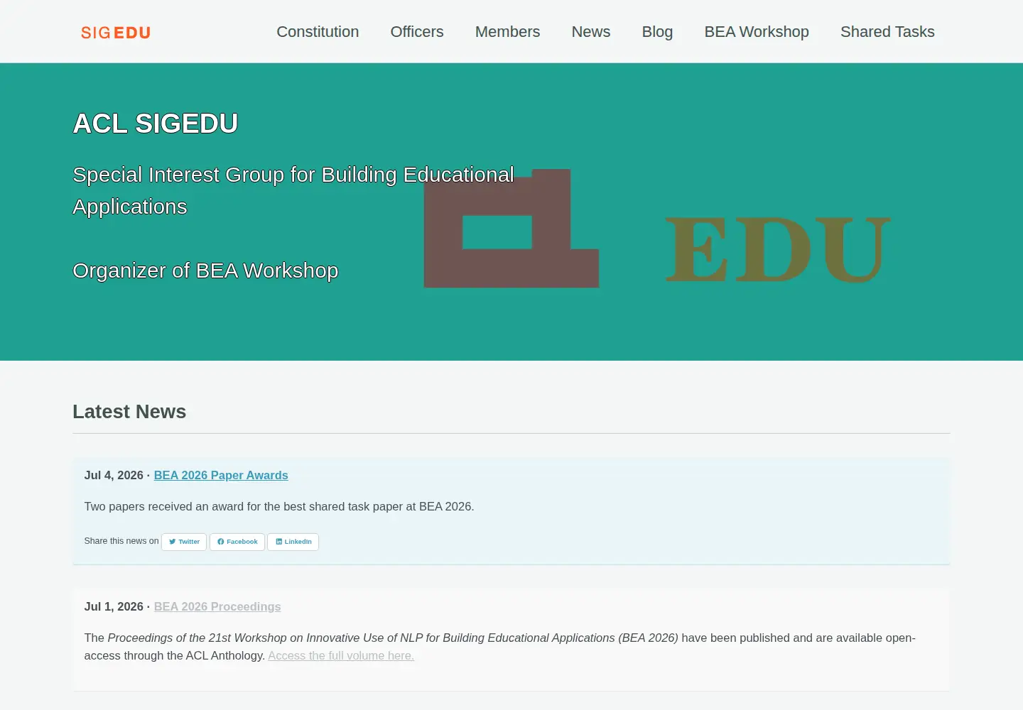 Screenshot of sig-edu.org