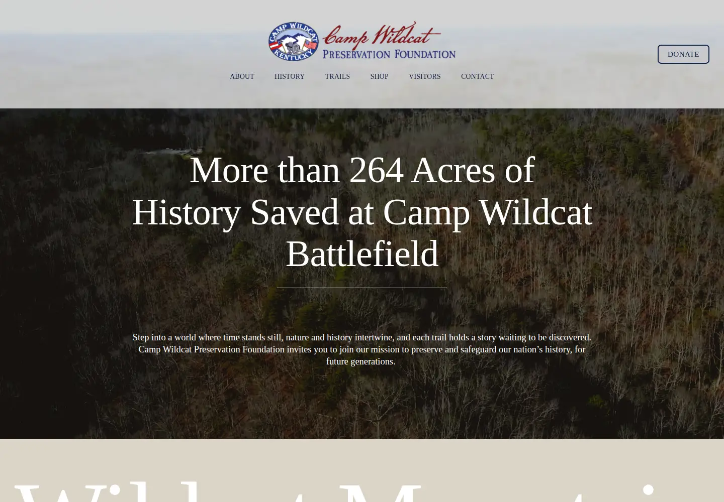 Screenshot of wildcatbattlefield.org