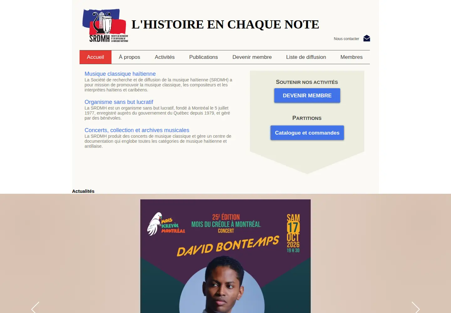Screenshot of srdmh.com