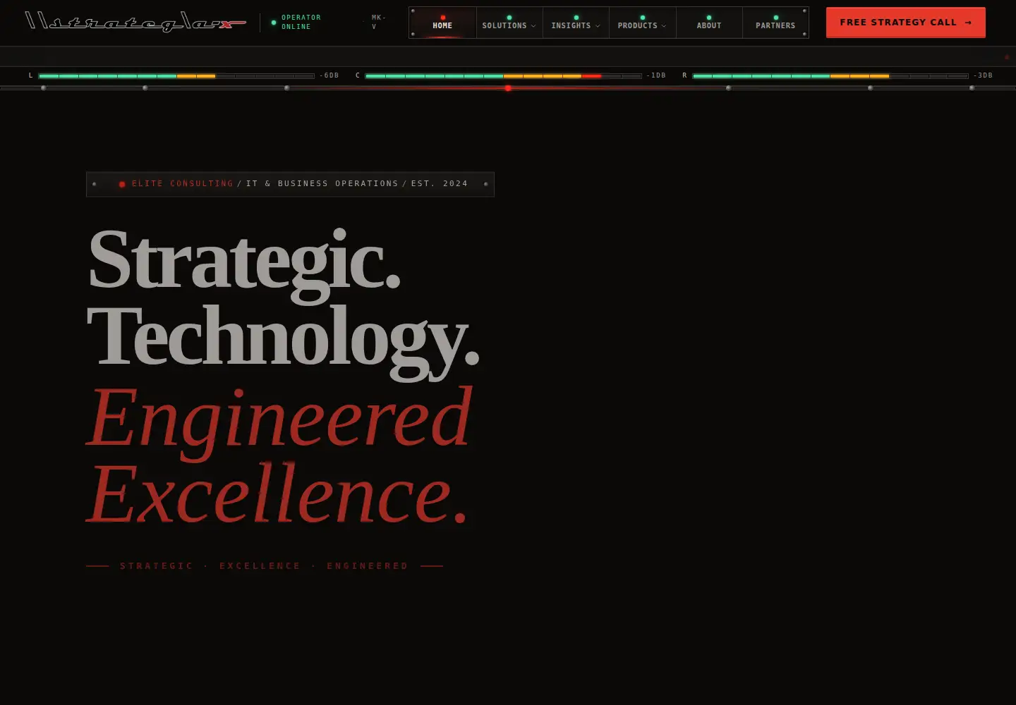 Screenshot of strategia-x.com