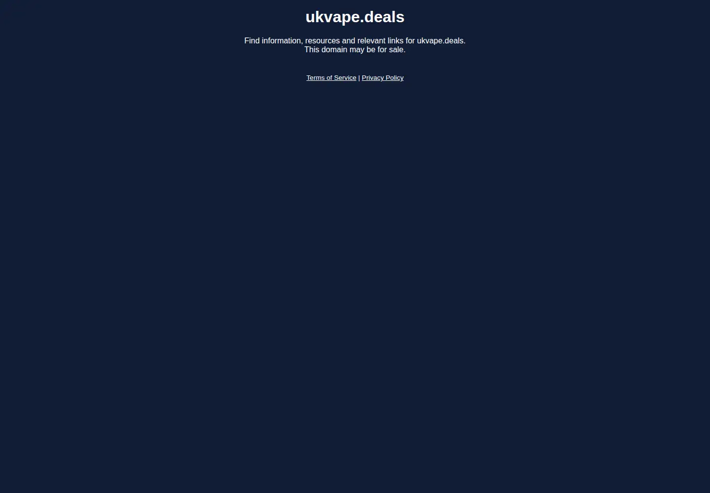 Screenshot of ukvape.deals