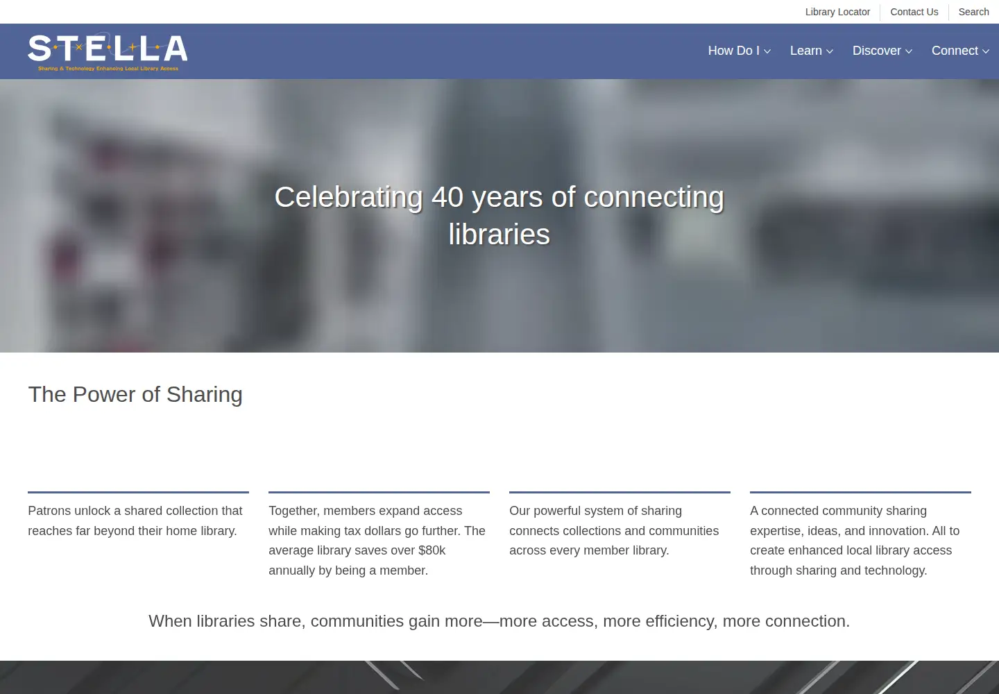 Screenshot of stellanj.org