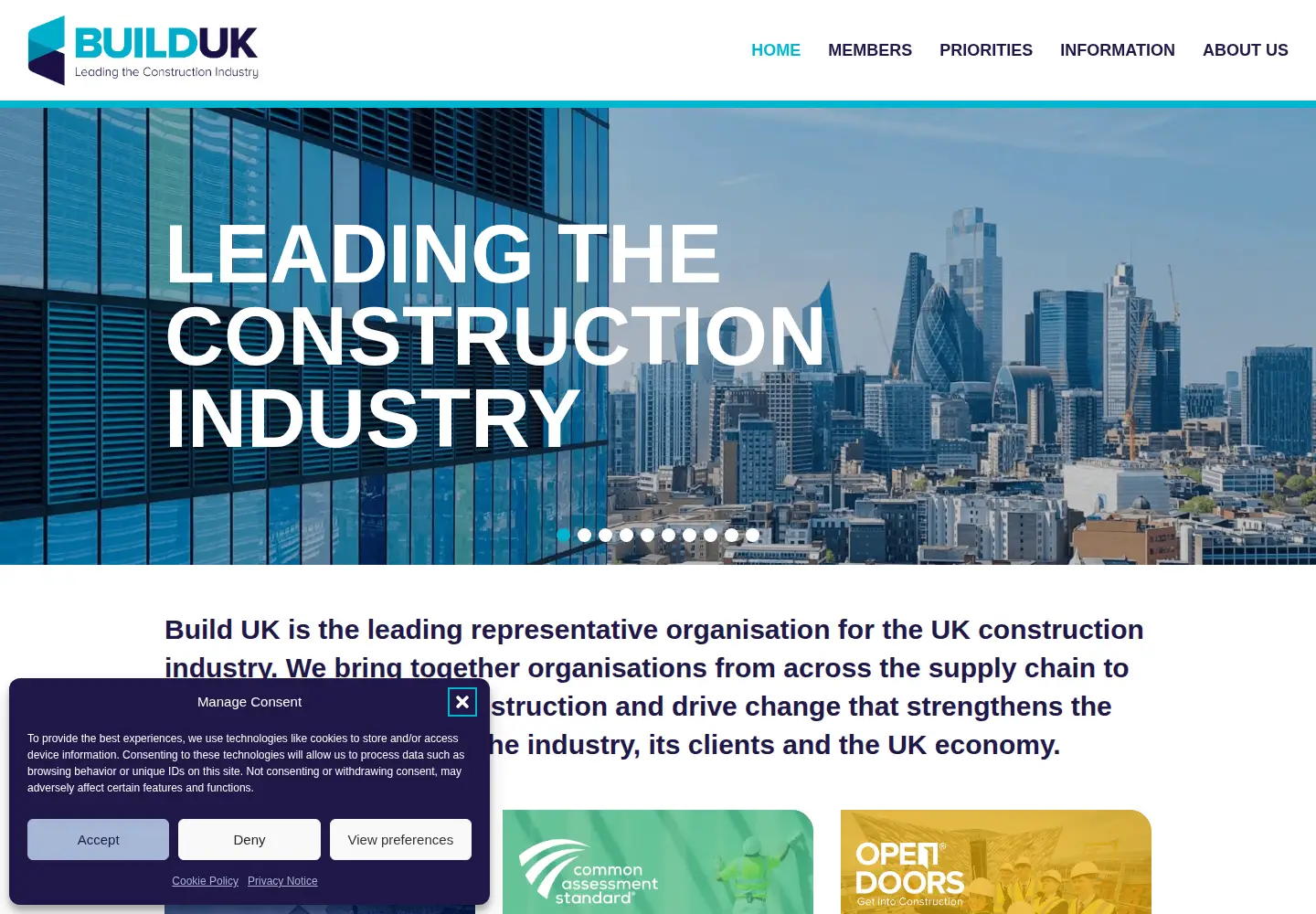 Screenshot of builduk.org