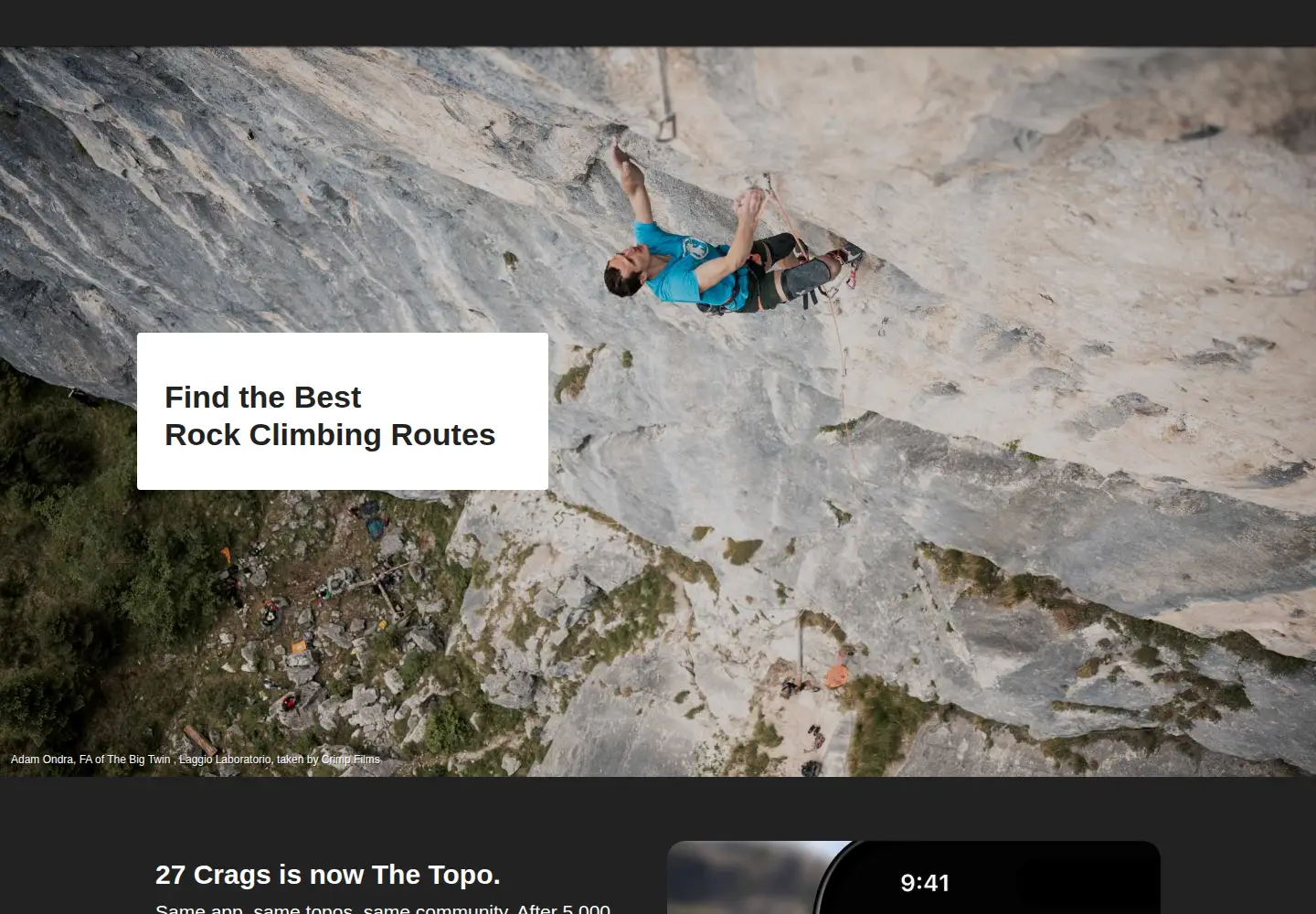 Screenshot of thetopo.com