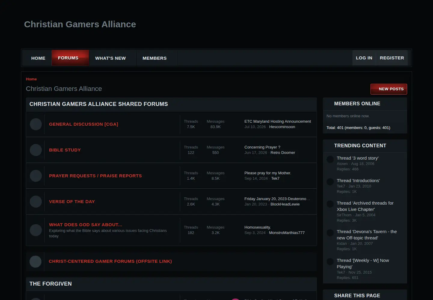 Screenshot of cgalliance.org