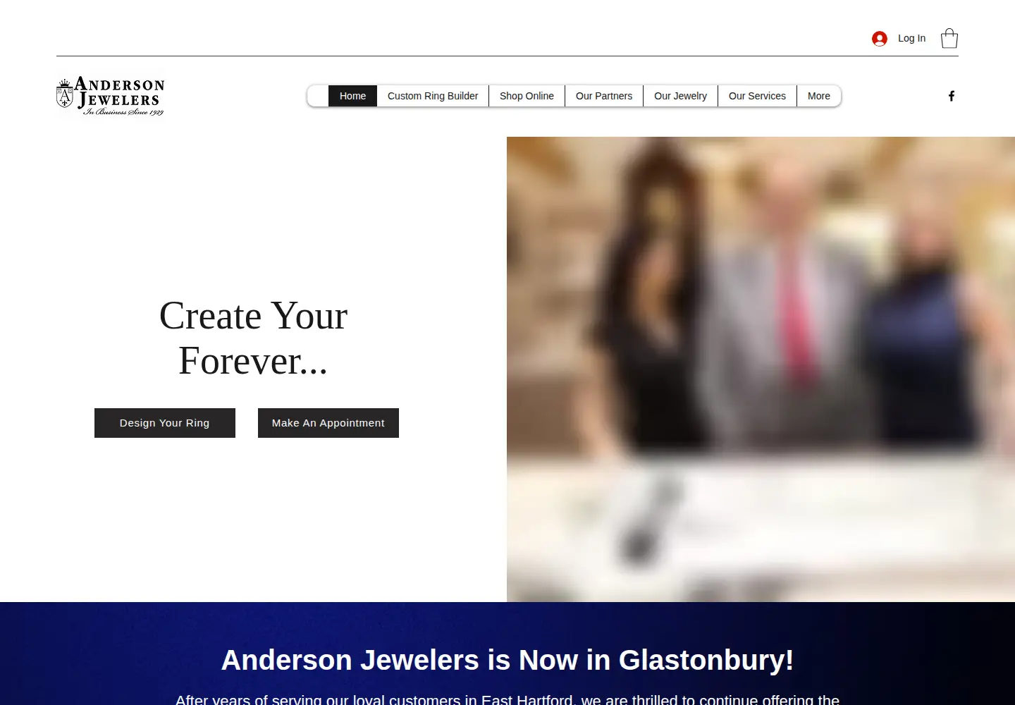Screenshot of andersonjewelrystore.com