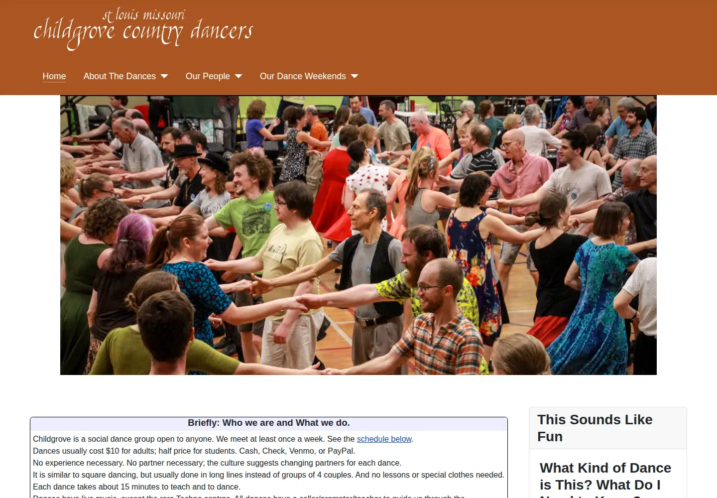 Captured homepage of childgrove.org in the current scan
