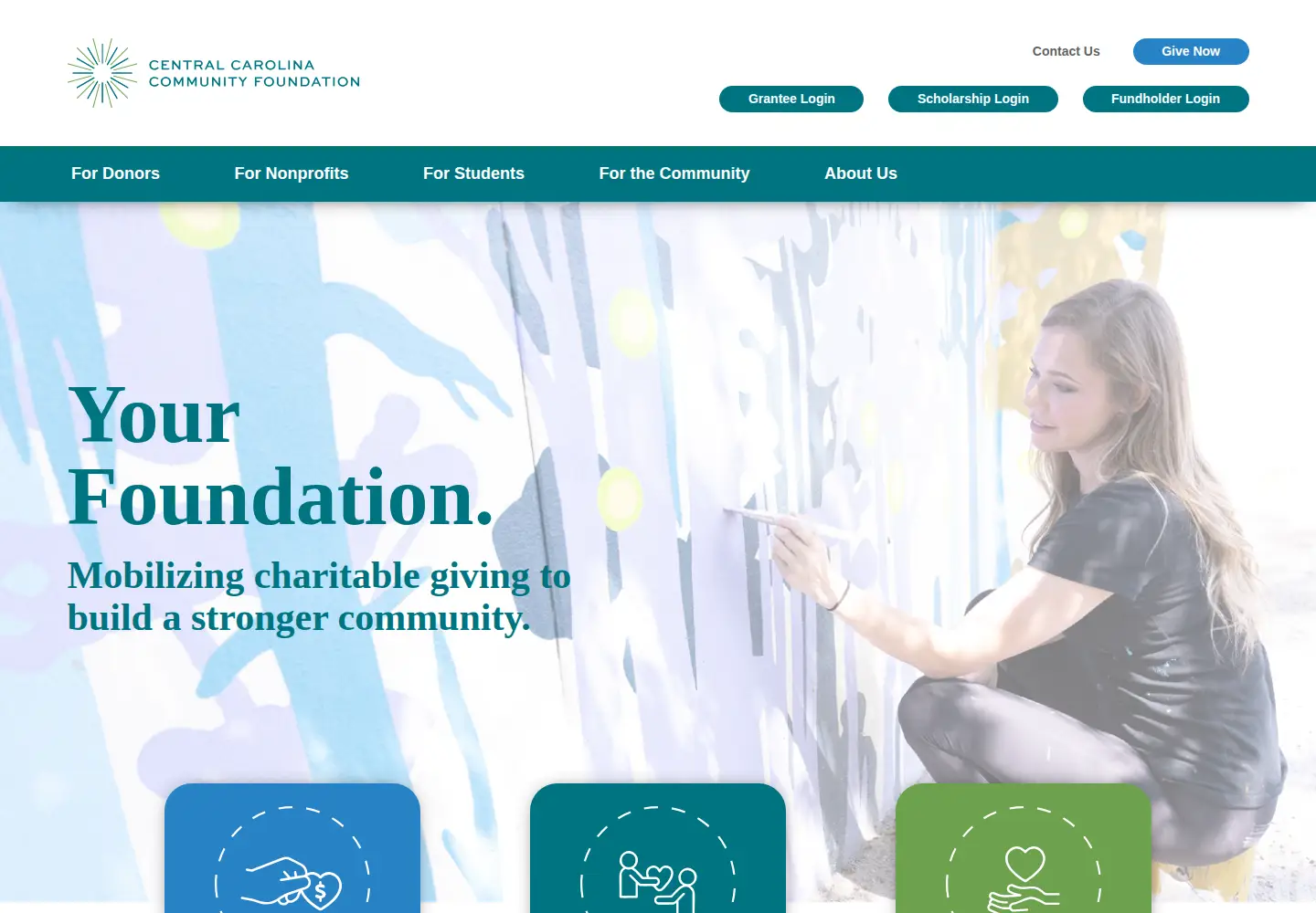 Screenshot of yourfoundation.org