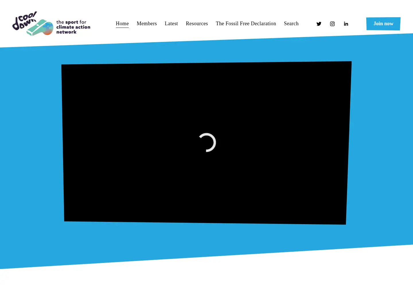 Screenshot of cooldownclimate.org