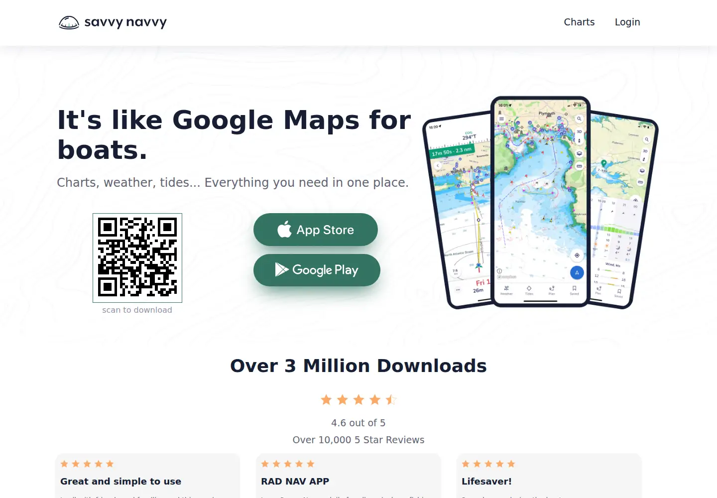 Screenshot of savvy-navvy.com