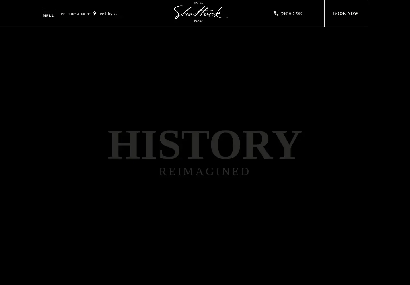 Screenshot of hotelshattuckplaza.com
