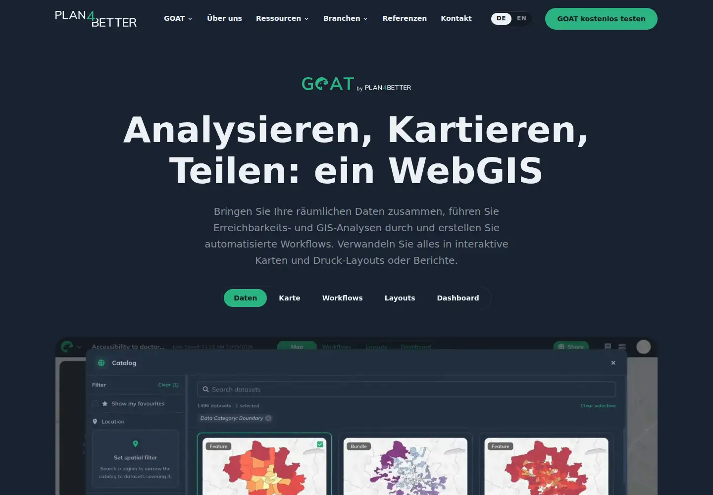 Screenshot of plan4better.de