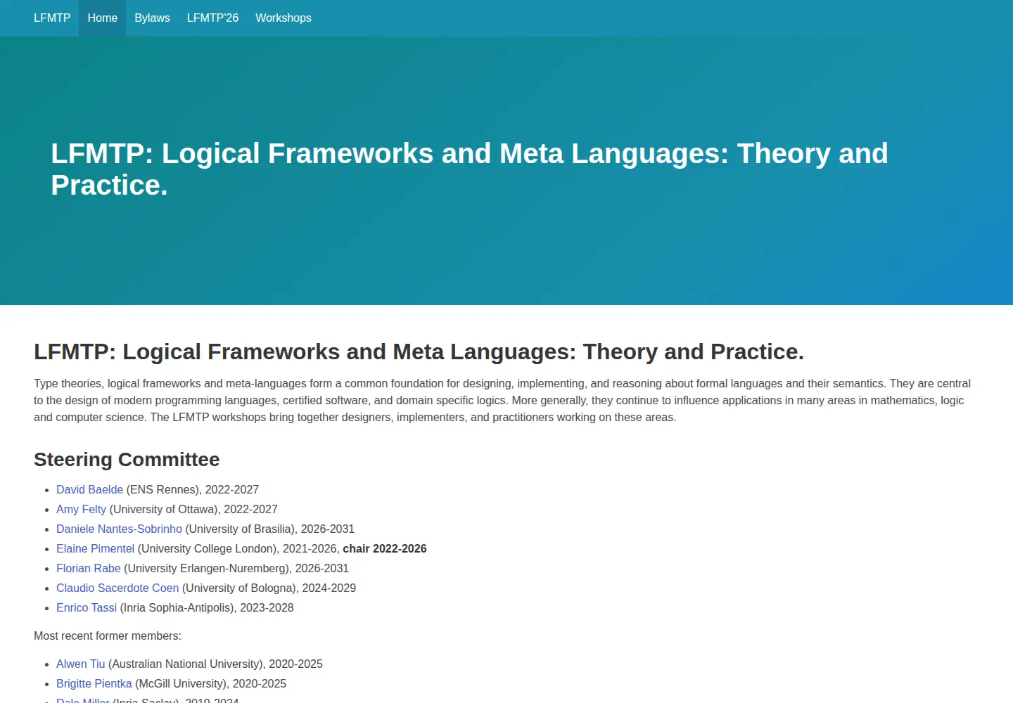 Screenshot of lfmtp.org