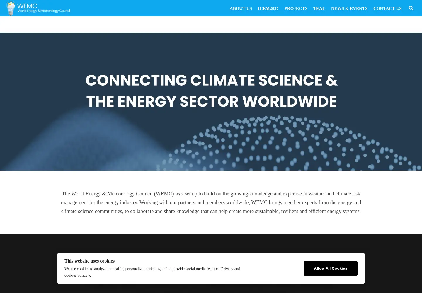 Screenshot of wemcouncil.org