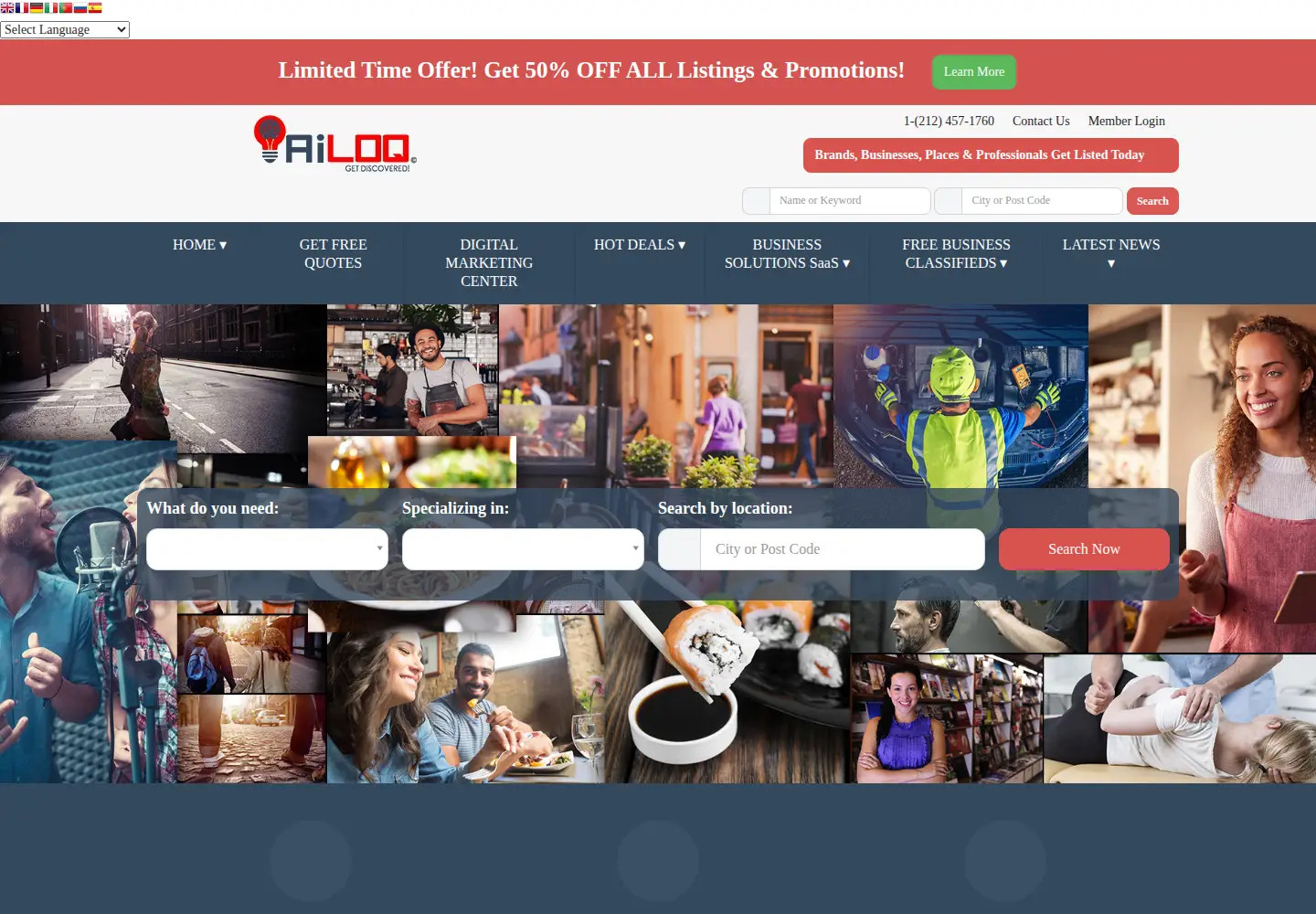 Screenshot of ailoq.com