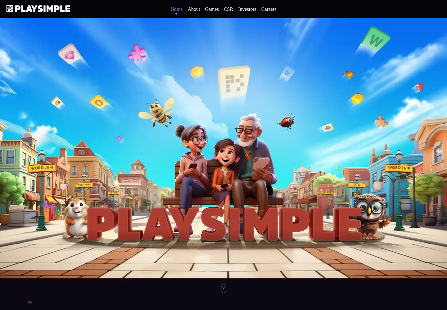 Screenshot of playsimple.in