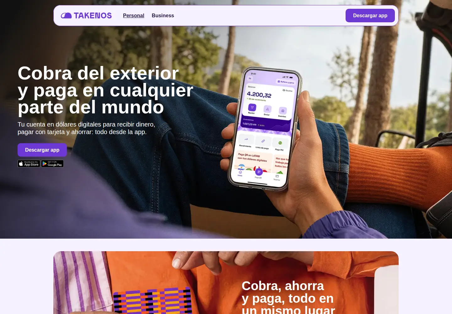 Captured homepage of takenos.com in the current scan