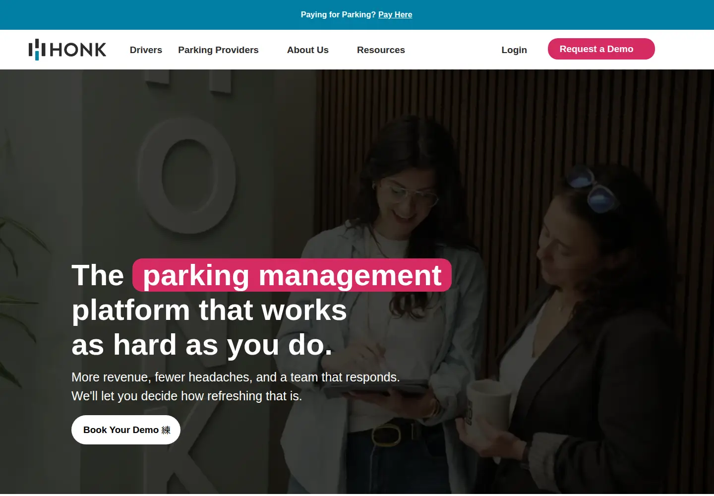 Screenshot of honkmobile.com