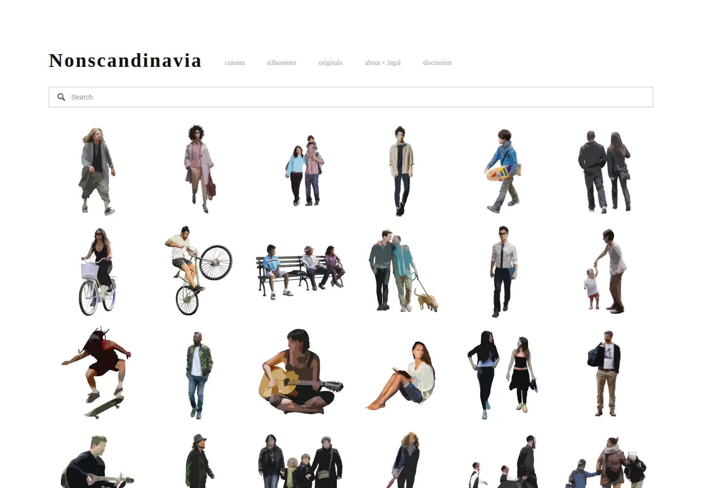 Screenshot of nonscandinavia.com