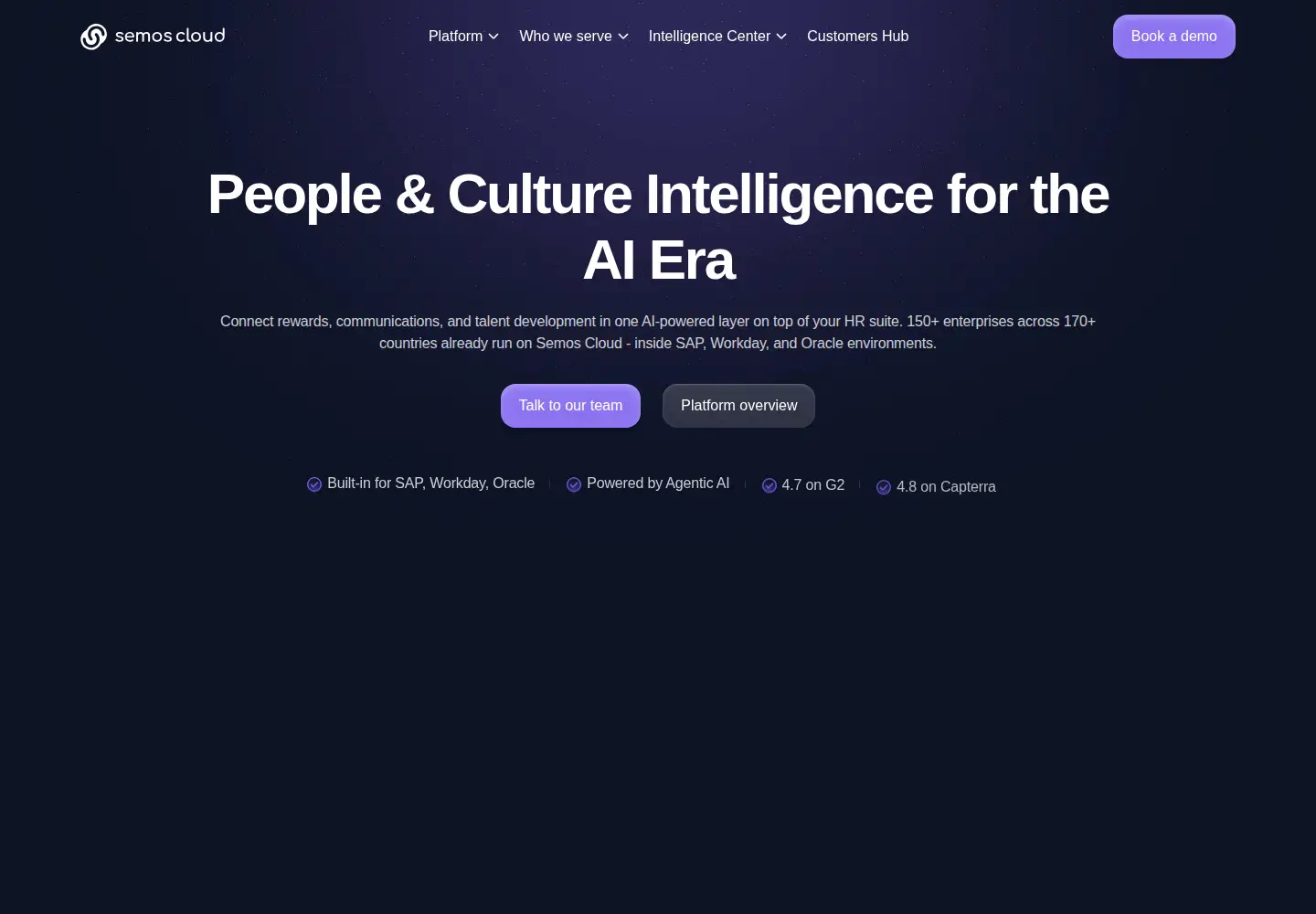 Captured homepage of semoscloud.com in the current scan