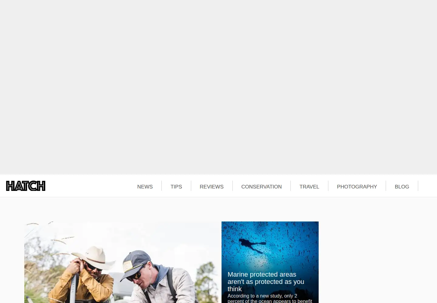 Screenshot of hatchmag.com