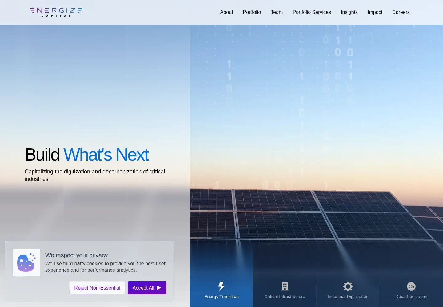 Screenshot of energizecap.com