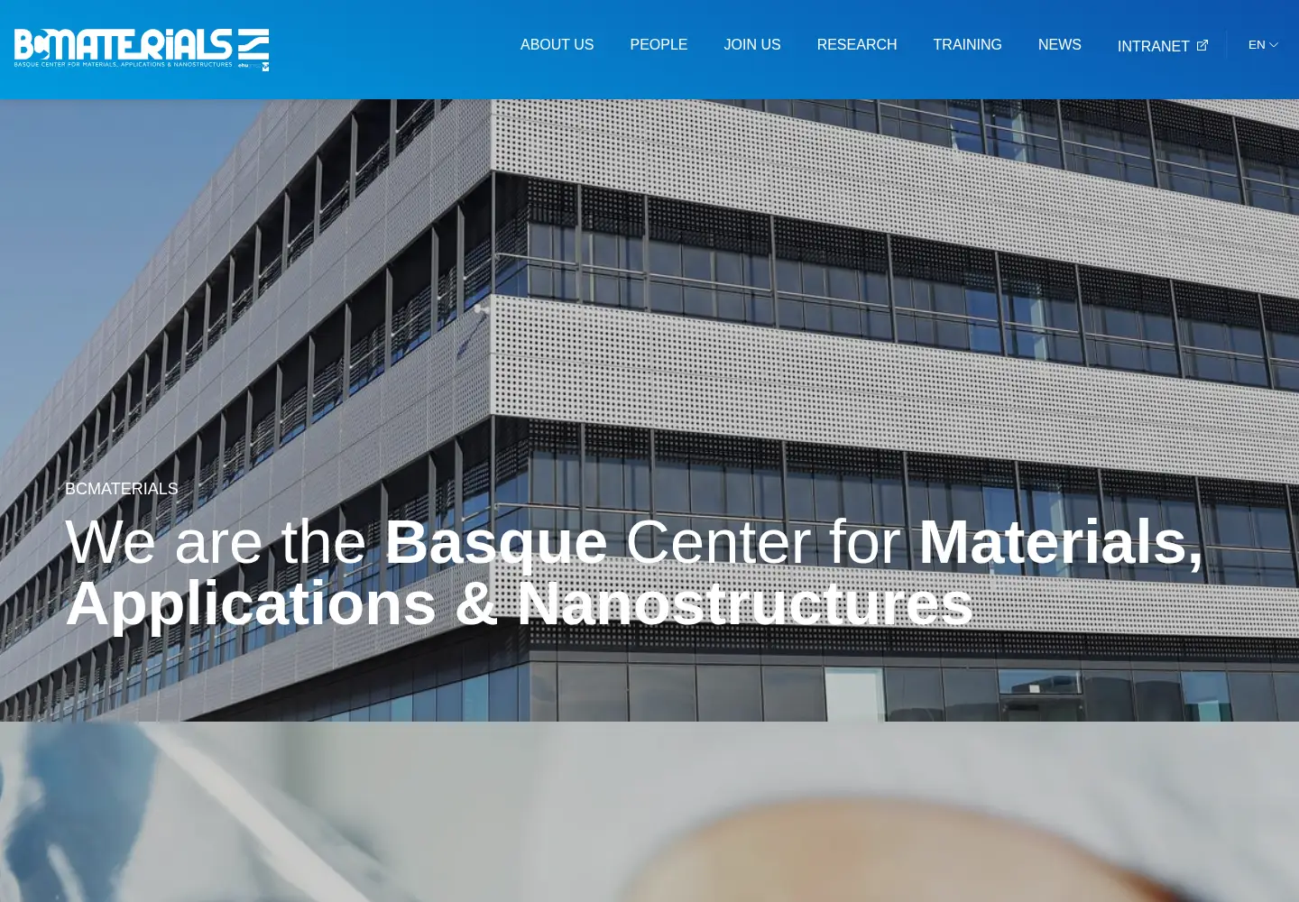 Screenshot of bcmaterials.net