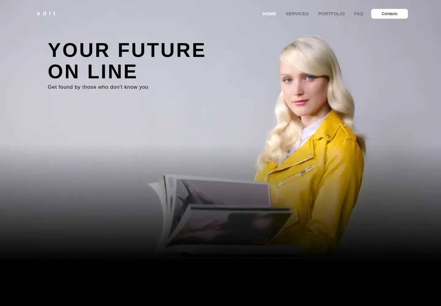 Screenshot of editwebagency.com