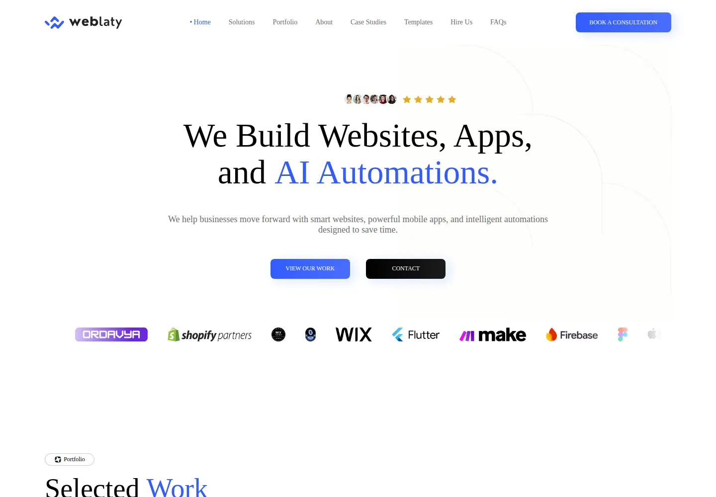 Screenshot of weblaty.com
