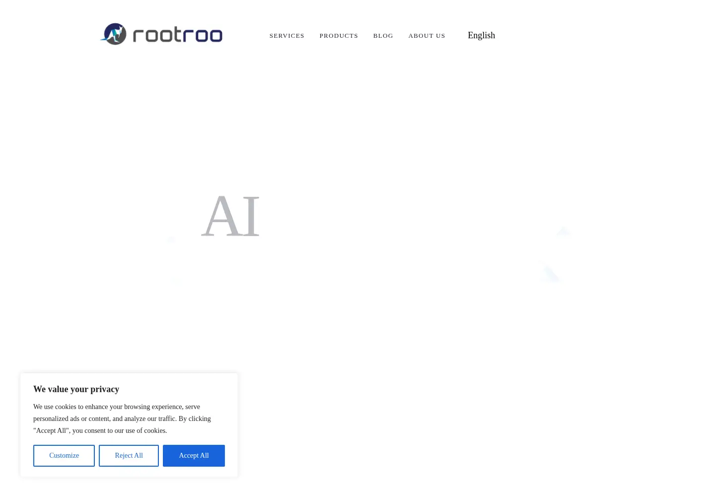 Screenshot of rootroo.com